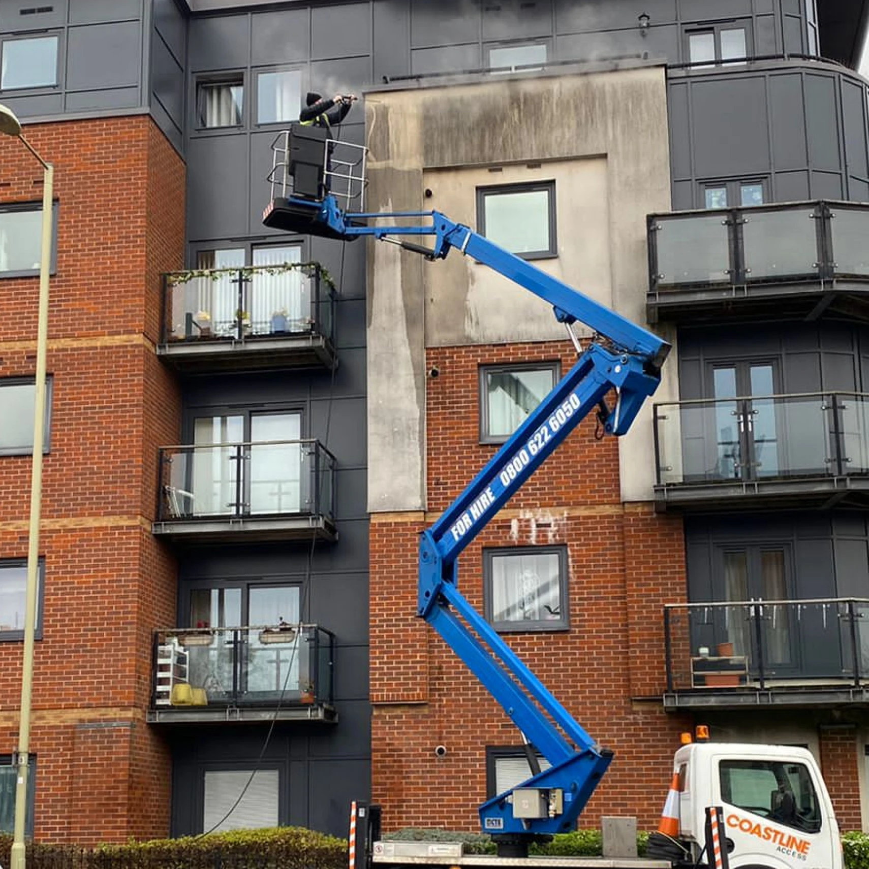 We Can Access Any Spot With Our Fleet of Cherry Pickers
