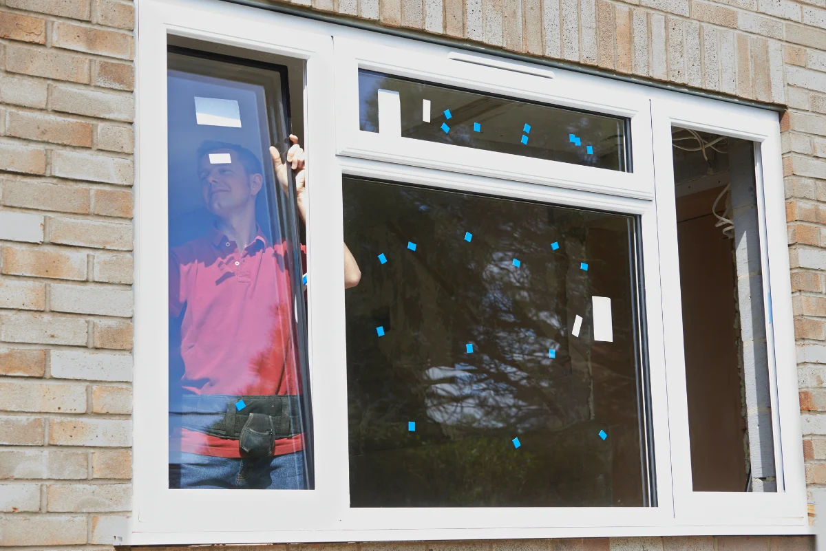 Window doors installation 1